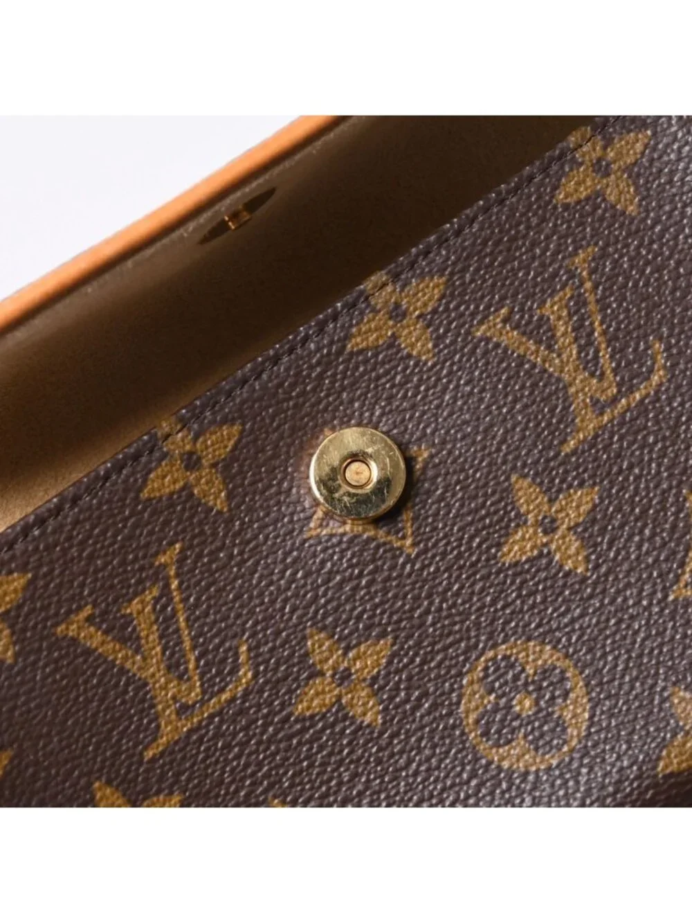 Louis Vuitton Waist Shoulder Bag Monogram Pochette Florentine Brown